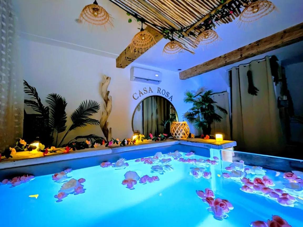 Casa Rosa, Un Petit Cocon Catalan Villa Ortaffa Exteriör bild